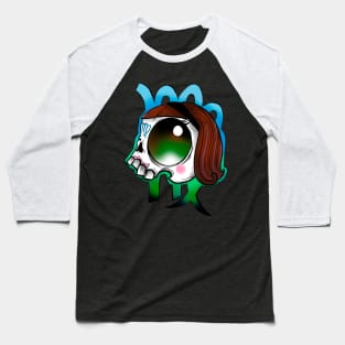 Virgo skull Baseball T-Shirt